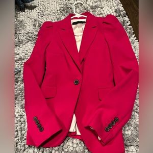 Zara xs puff sleeve blazer.